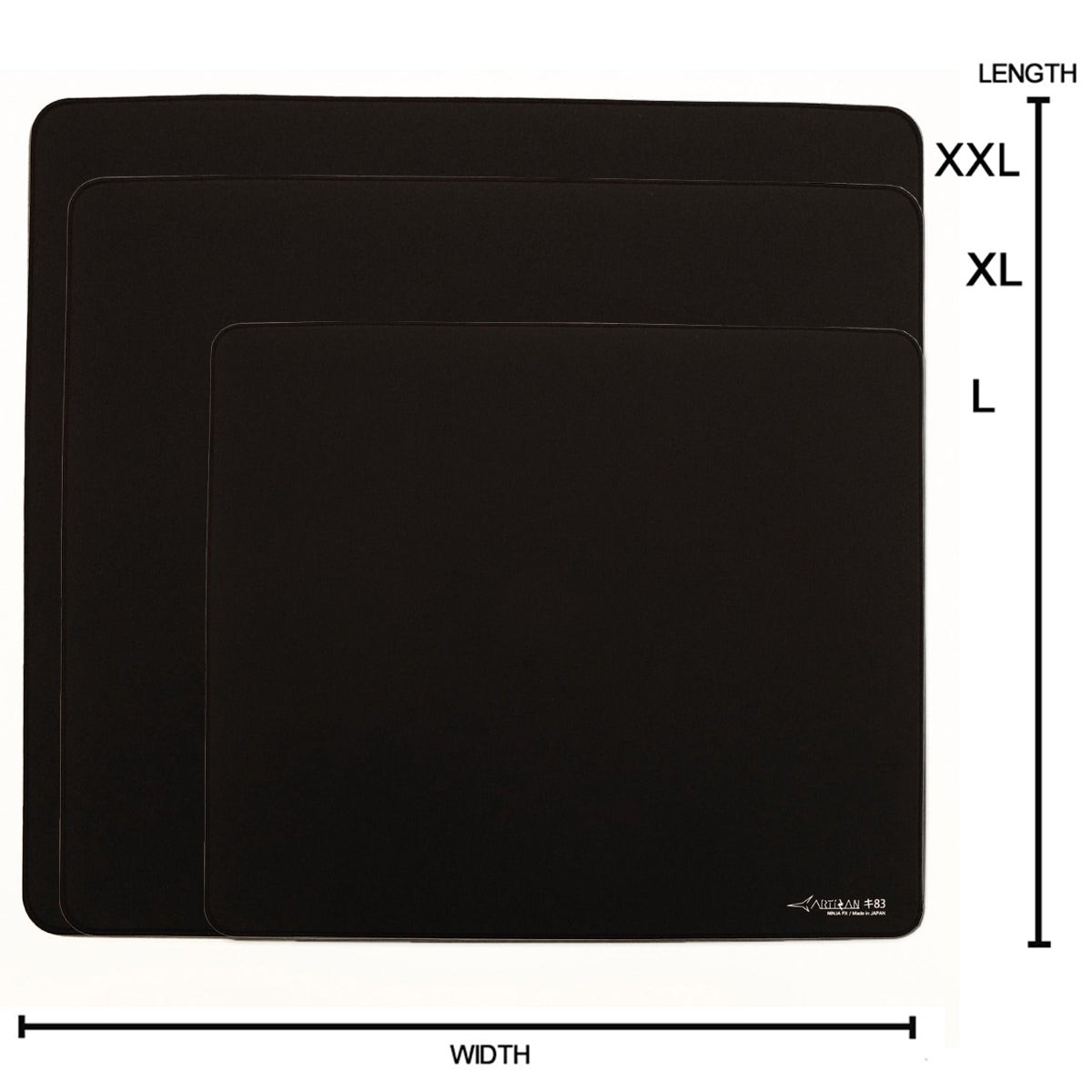 artisan-ninja-fx-key-83-gaming-mousepad-black-xsoft-soft-mid-l-xl-xxl
