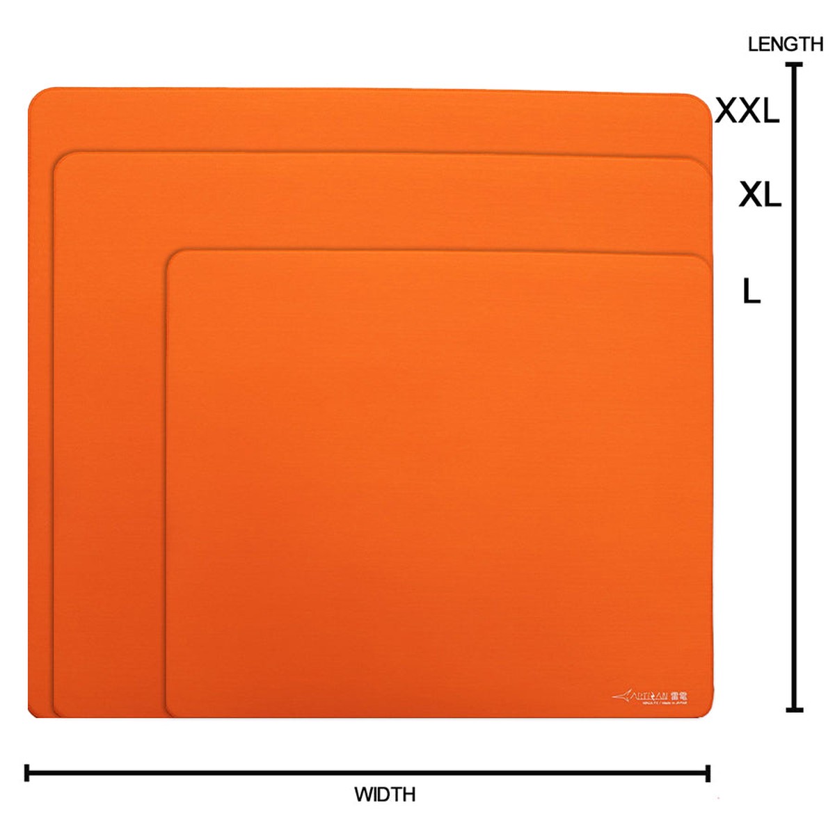 artisan-ninja-fx-raiden-gaming-mousepad-daidai-orange-xsoft-soft-mid-l-xl-xxl