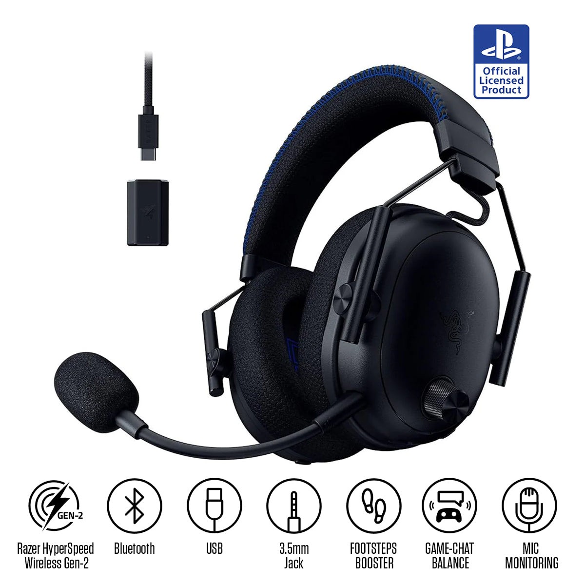 razer-blackshark-v3-pro-wireless-anc-esports-gaming-headset-for-playstation-black