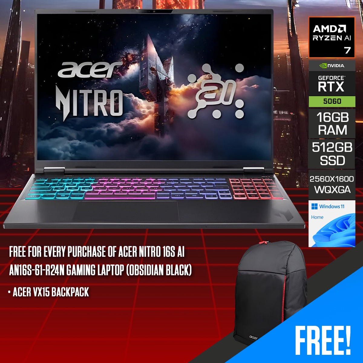 acer-nitro-16s-ai-an16s-61-r24n-gaming-laptop-obsidian-black-16-wqxga-2560x1600-180hz-ips-ryzen-ai-7-350-16gb-ram-512gb-ssd-rtx-5060-windows-11-home-acer-vx15-backpack