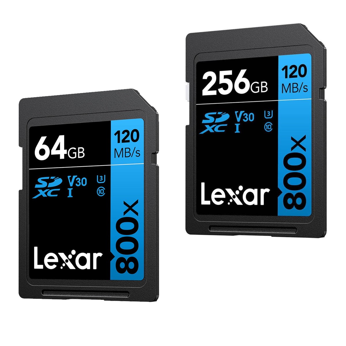 lexar-high-performance-800x-sdxc-uhs-i-c10-u3-v30-120mb-s-read-sd-card-blue-series-64gb-256gb