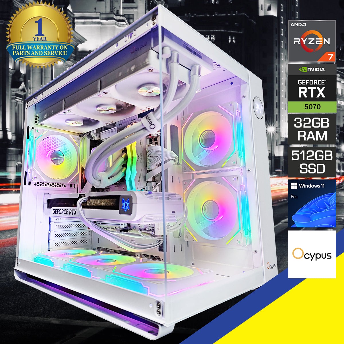 sophos-iota-c70-white-desktop-gaming-pc-amd-ryzen-7-7700x-32gb-ram-1tb-ssd-rtx-5070-windows-11-pro