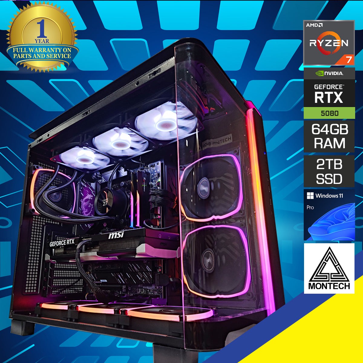 ultra-king-95-pro-black-desktop-gaming-pc-amd-ryzen-7-7800x3d-64gb-ram-2tb-ssd-rtx-5080-windows-11-pro