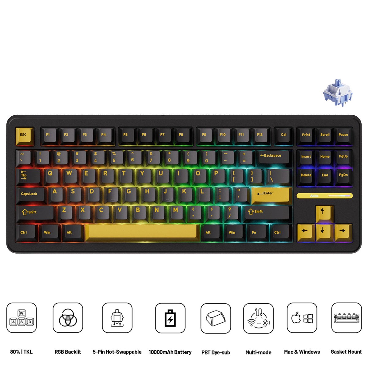 akko-tac87-black-gold-multi-mode-rgb-hot-swappable-mechanical-keyboard-akko-mirror-switch