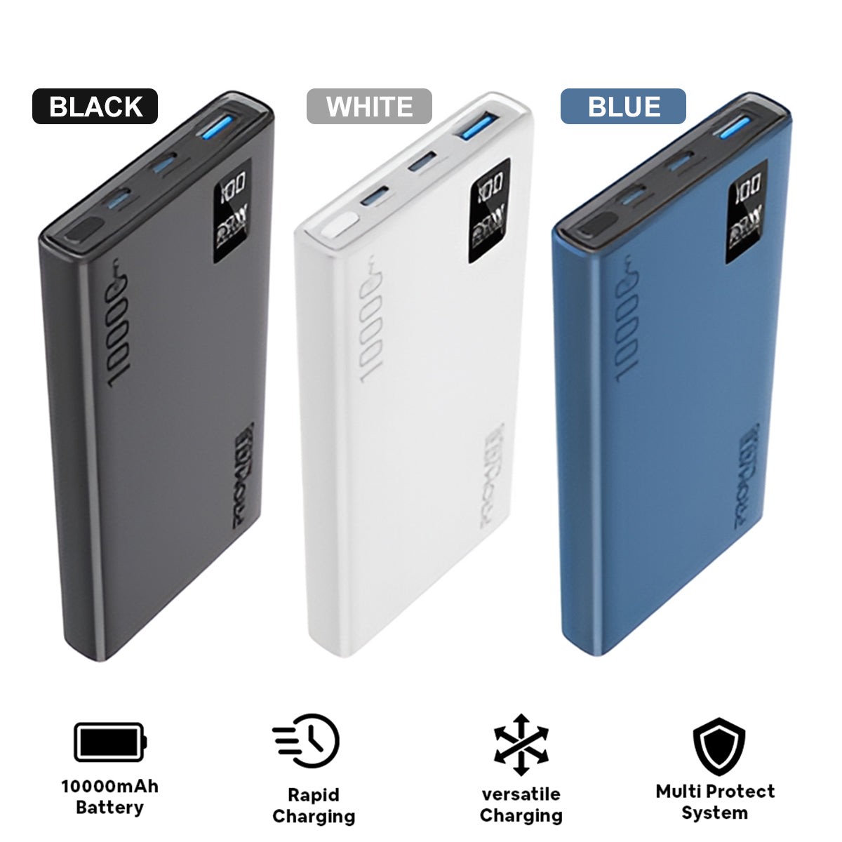 promate-bolt-10pd-10000mah-compact-smart-charging-power-bank-with-20w-pd-dual-usb-c-22-5w-usb-a-ports-black-blue-white