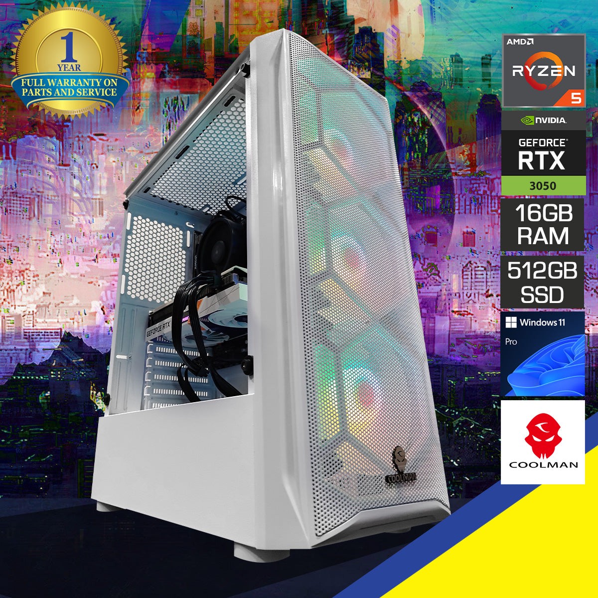 alpha-aurora-white-desktop-gaming-pc-amd-ryzen-5-5500-16gb-2x8gb-ram-512gb-ssd-rtx-3050-windows-11-pro