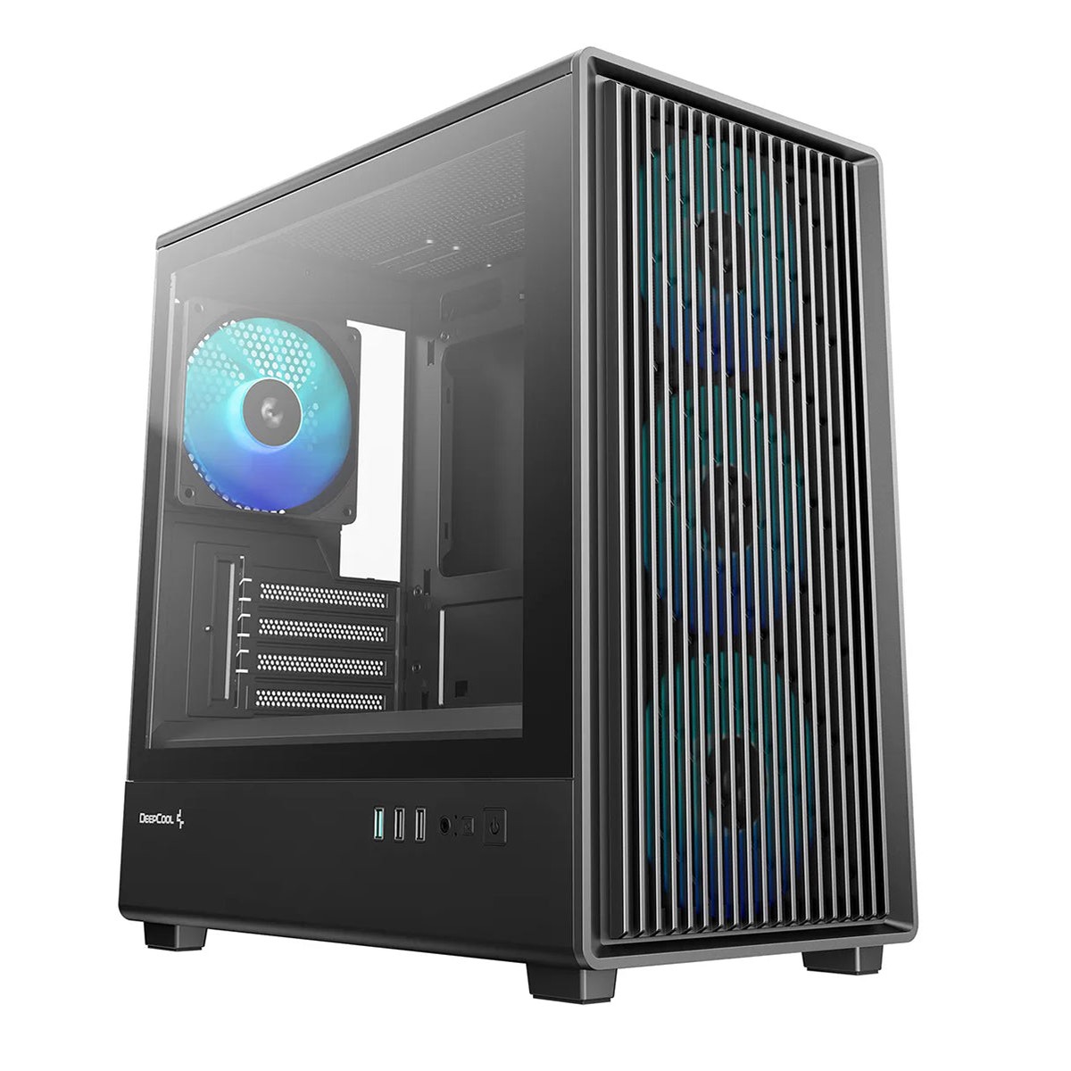 deepcool-cc350-4f-tempered-glass-high-airflow-micro-atx-m-atx-pc-case-black-r-cc350bkana4-g