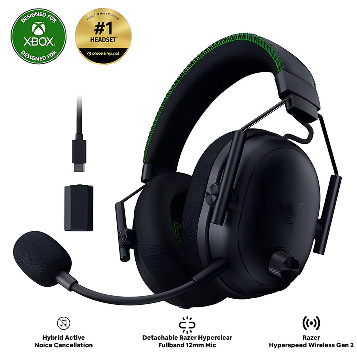 razer-blackshark-v3-pro-wireless-anc-esports-gaming-headset-for-xbox-black