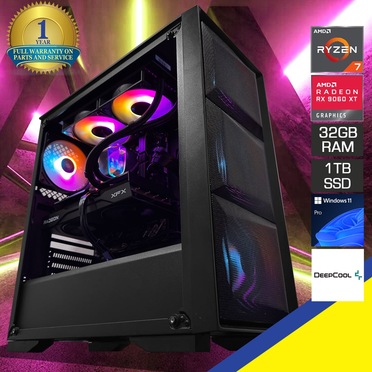 sophos-matrexx-50-black-desktop-gaming-pc-amd-ryzen-7-7800x3d-32gb-2x16gb-ram-1tb-ssd-rx-9060-xt-windows-11-pro