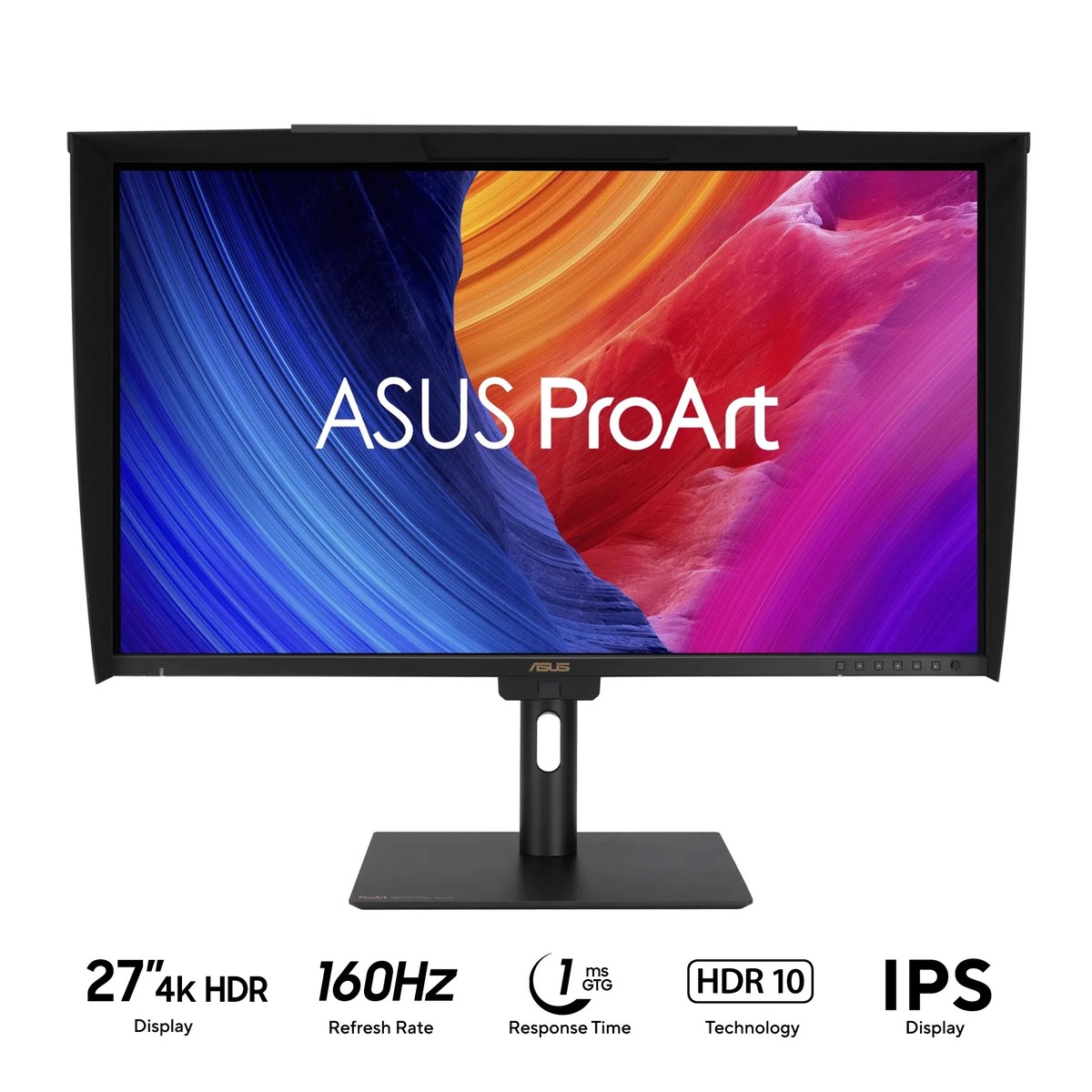 asus-proart-display-pa27ucge-27-4k-3840x2160-160hz-1ms-gtg-ips-professional-monitor-with-height-tilt-swivel-pivot-adjustment-motorized-colorimeter