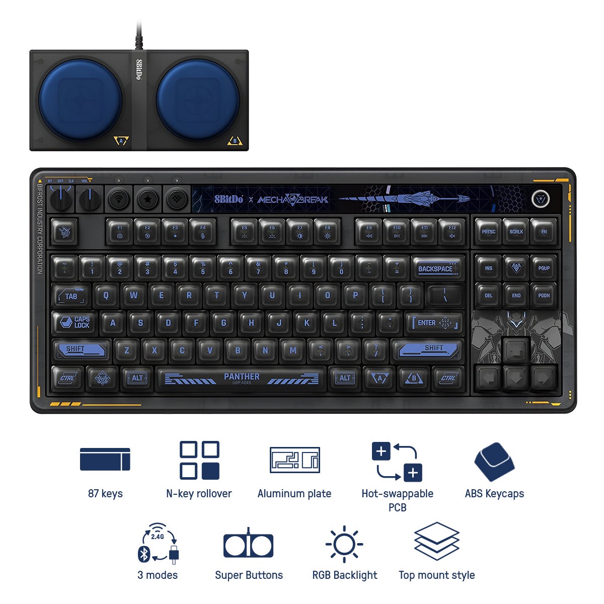 8bitdo-retro-87-mechanical-keyboard-mecha-break-panther-edition-85hd