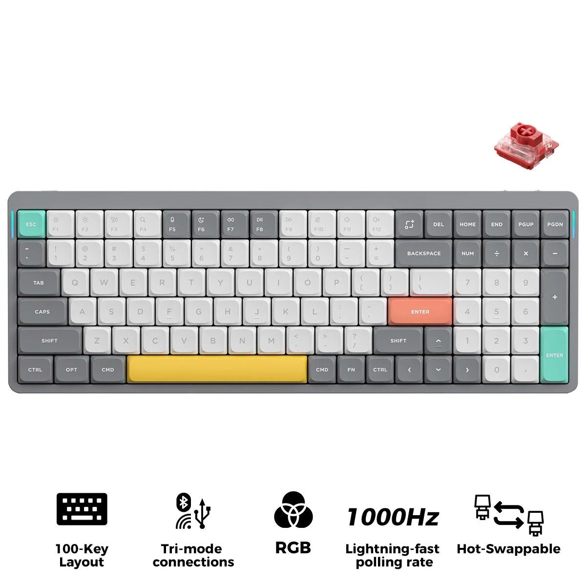 nuphy-air96-v2-qmk-via-rgb-hot-swappable-100-key-wireless-mechanical-keyboard-lunar-gray-cowberry-switch