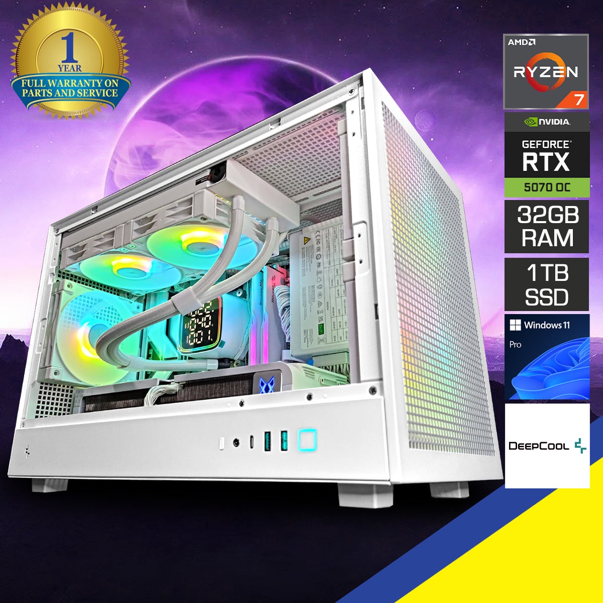 sophos-ch260-white-desktop-gaming-pc-amd-ryzen-7-7700x-32gb-ram-1tb-ssd-with-wifi-bluetooth-geforce-rtx-5070-oc-windows-11-pro