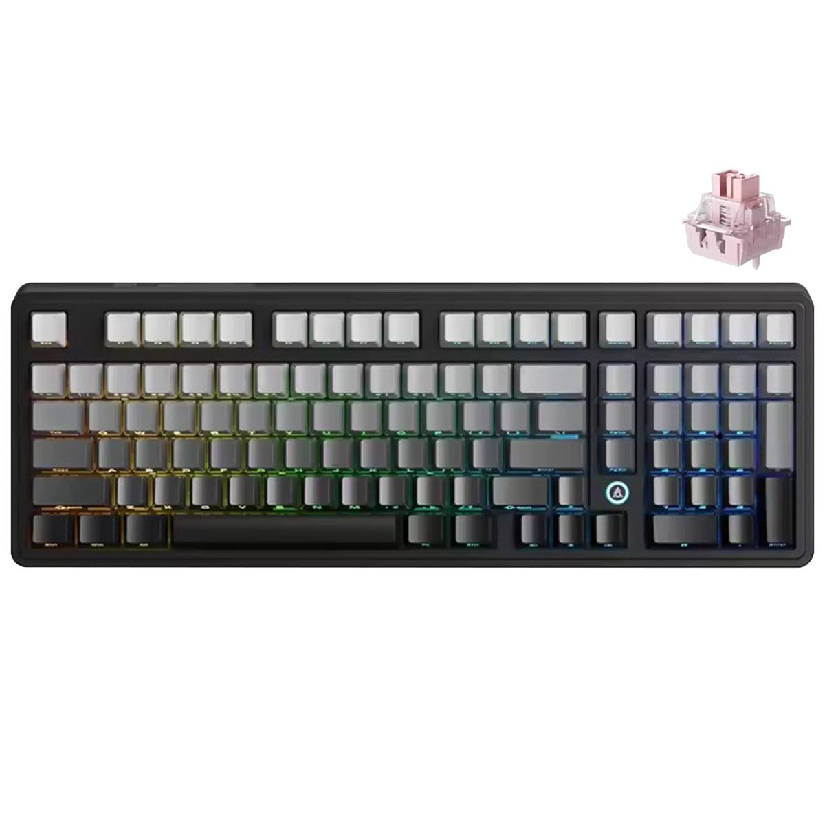 ajazz-ak980-max-rgb-wired-98-keys-gasket-mounted-hot-swappable-mechanical-keyboard-gradient-black-grey-magnetic-powder-shaft-switch