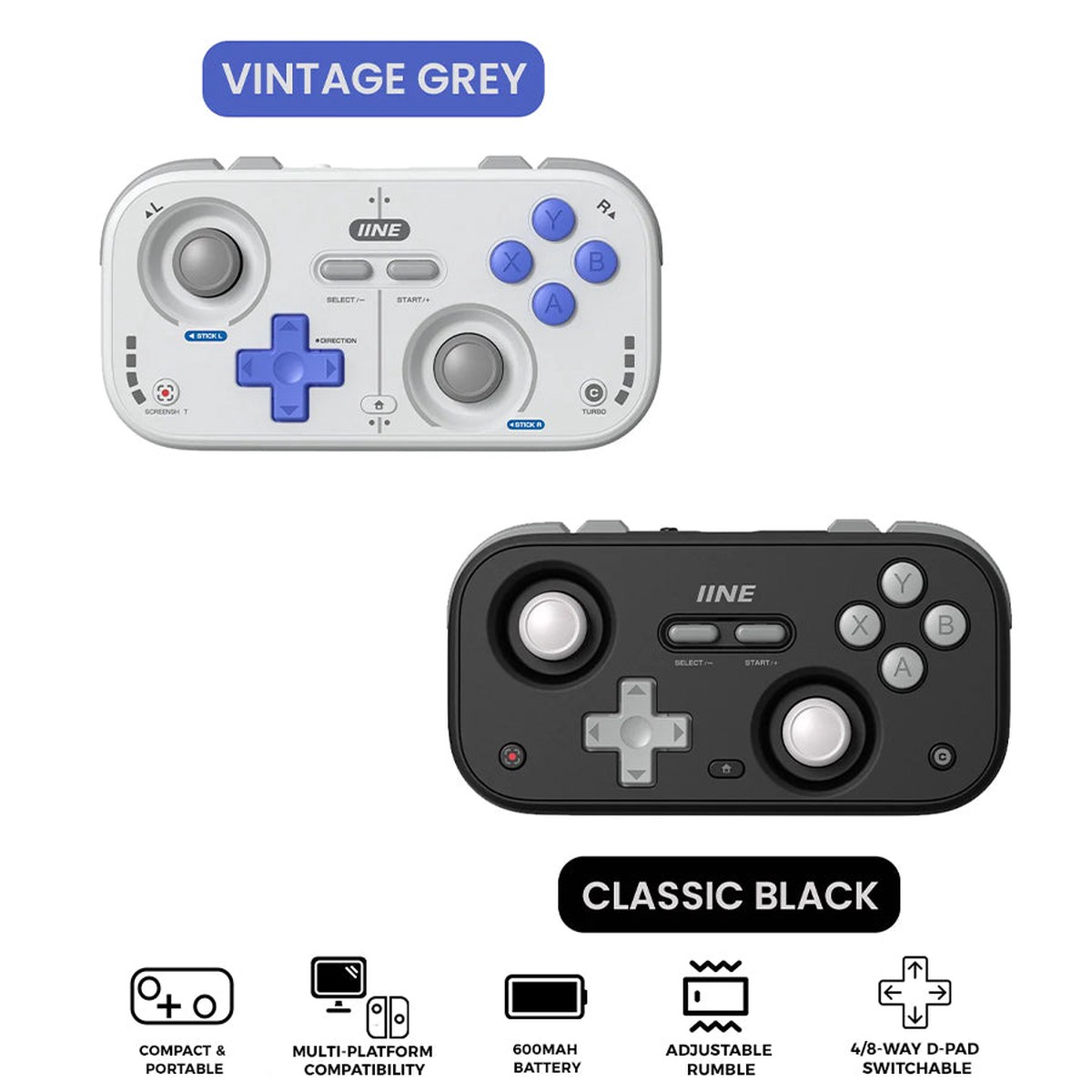 iine-palm-sized-retro-chronos-controller-vintage-grey-classic-black-l1031-l1032
