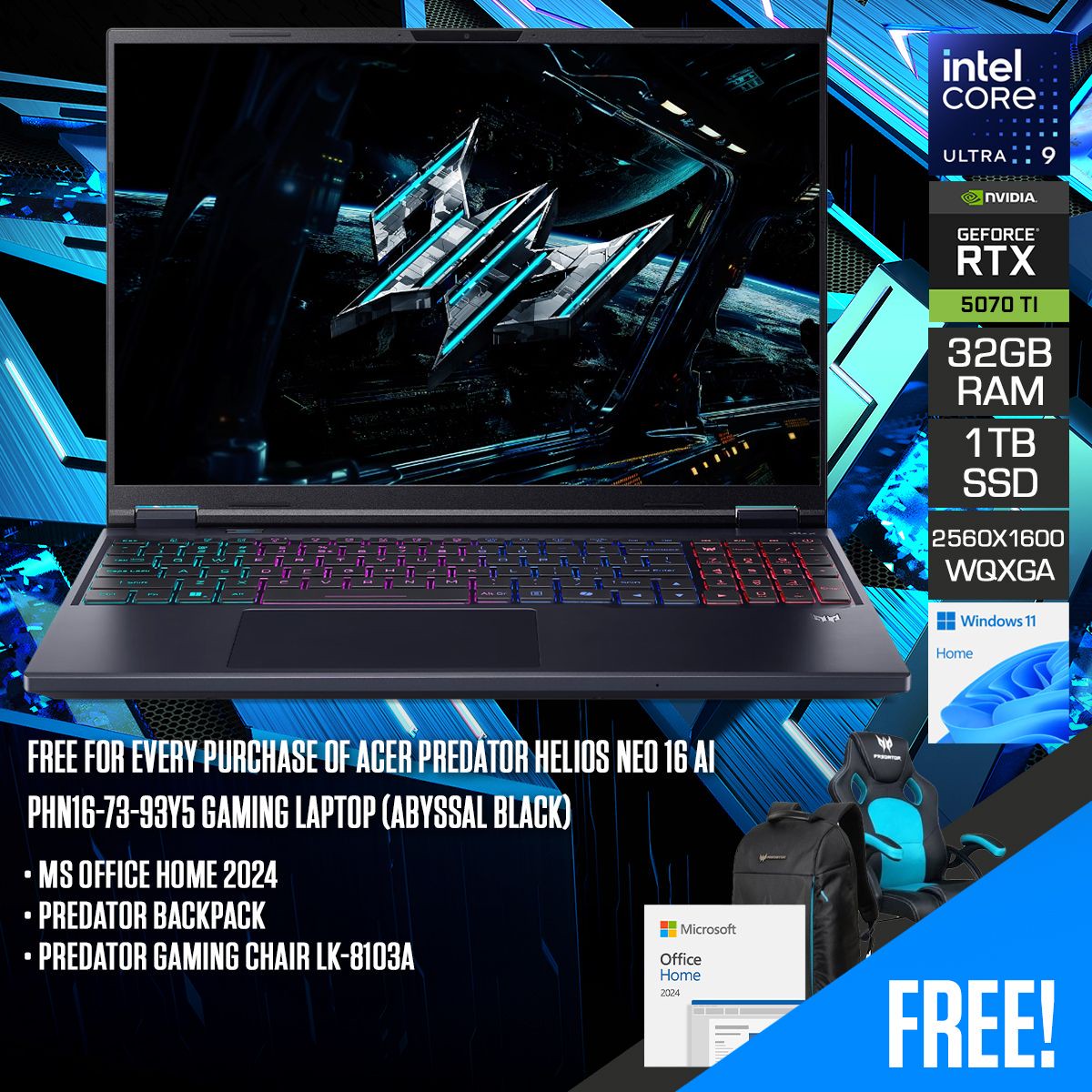 acer-predator-helios-neo-16-ai-phn16-73-93y5-gaming-laptop-16-wqxga-240hz-ips-core-ultra-9-275hx-32gb-ram-1tb-ssd-rtx-5070-ti-win-11-home-ms-office-home-2024-predator-backpack