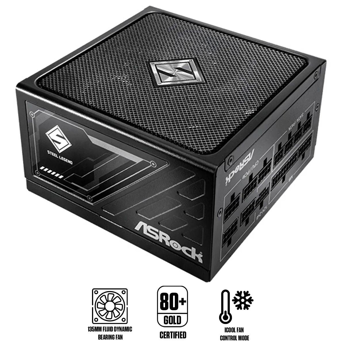 asrock-steel-legend-sl-850g-850w-80-gold-cybenetics-platinum-atx-3-1-pcie-5-1-full-modular-power-supply-black