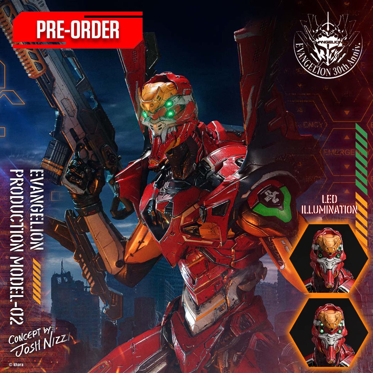 ultimate-diorama-masterline-evangelion-evangelion-production-model-02-concept-by-josh-nizzi-regular-version-pre-order-downpayment