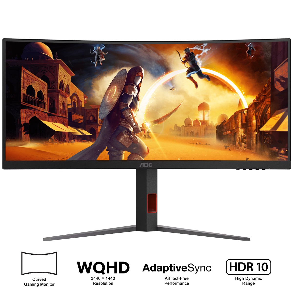 aoc-cu34g4-71-34-wqhd-3440x1440-180hz-0-5ms-adaptivesync-fast-va-curved-gaming-monitor-with-height-and-tilt-adjusment-black-red