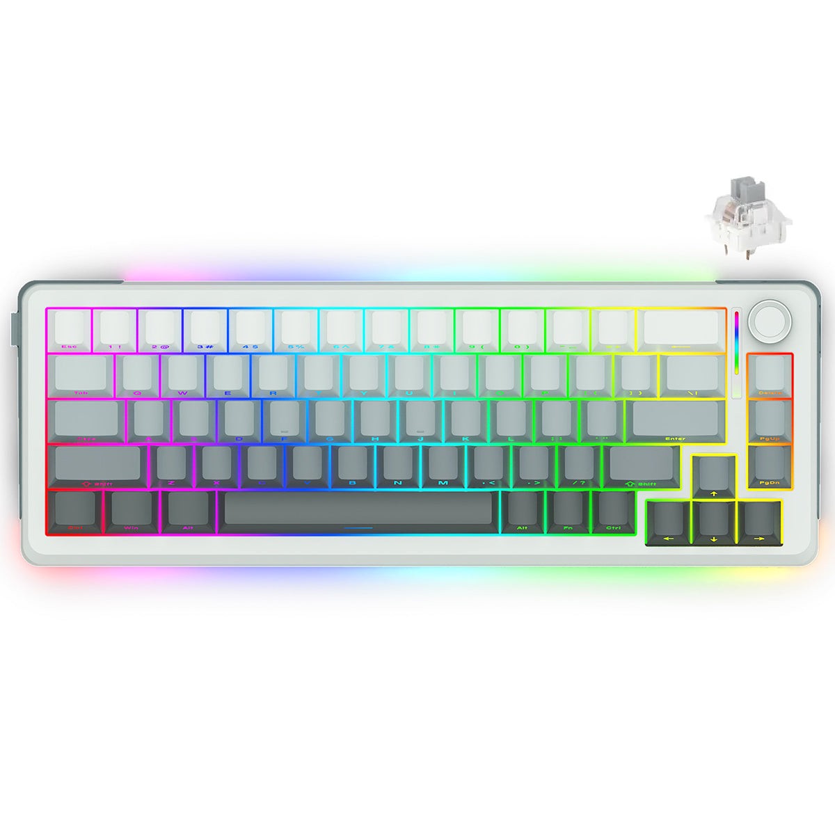 e-yooso-z-68-tri-mode-rgb-67-keys-mechanical-keyboard-gradient-grey-silverwood-switch