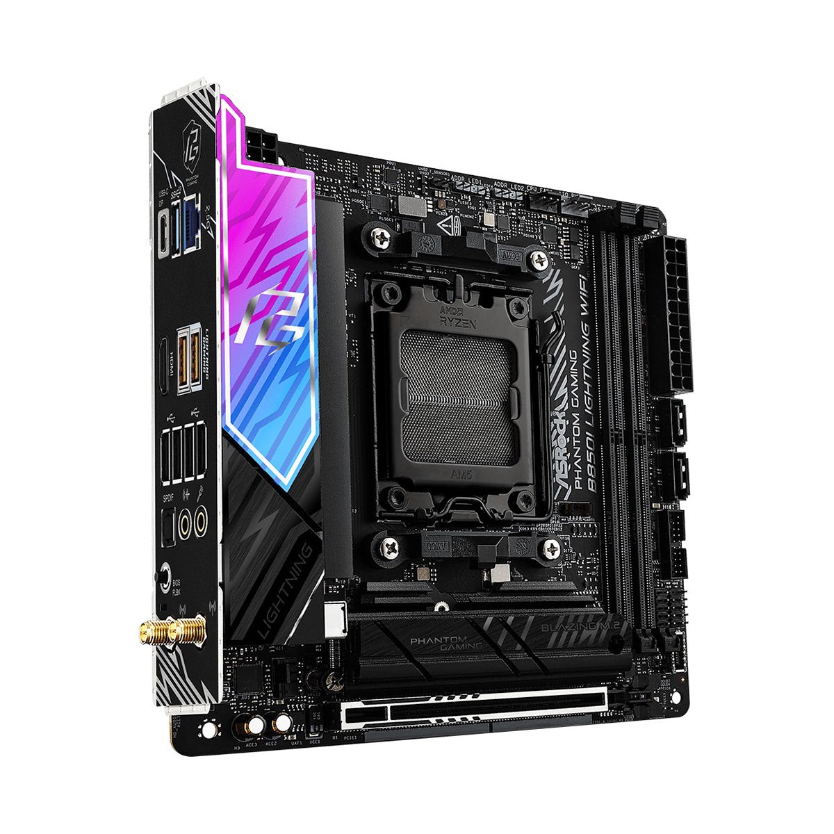 asrock-phantom-gaming-b850i-lightning-wifi-ddr5-amd-motherboard
