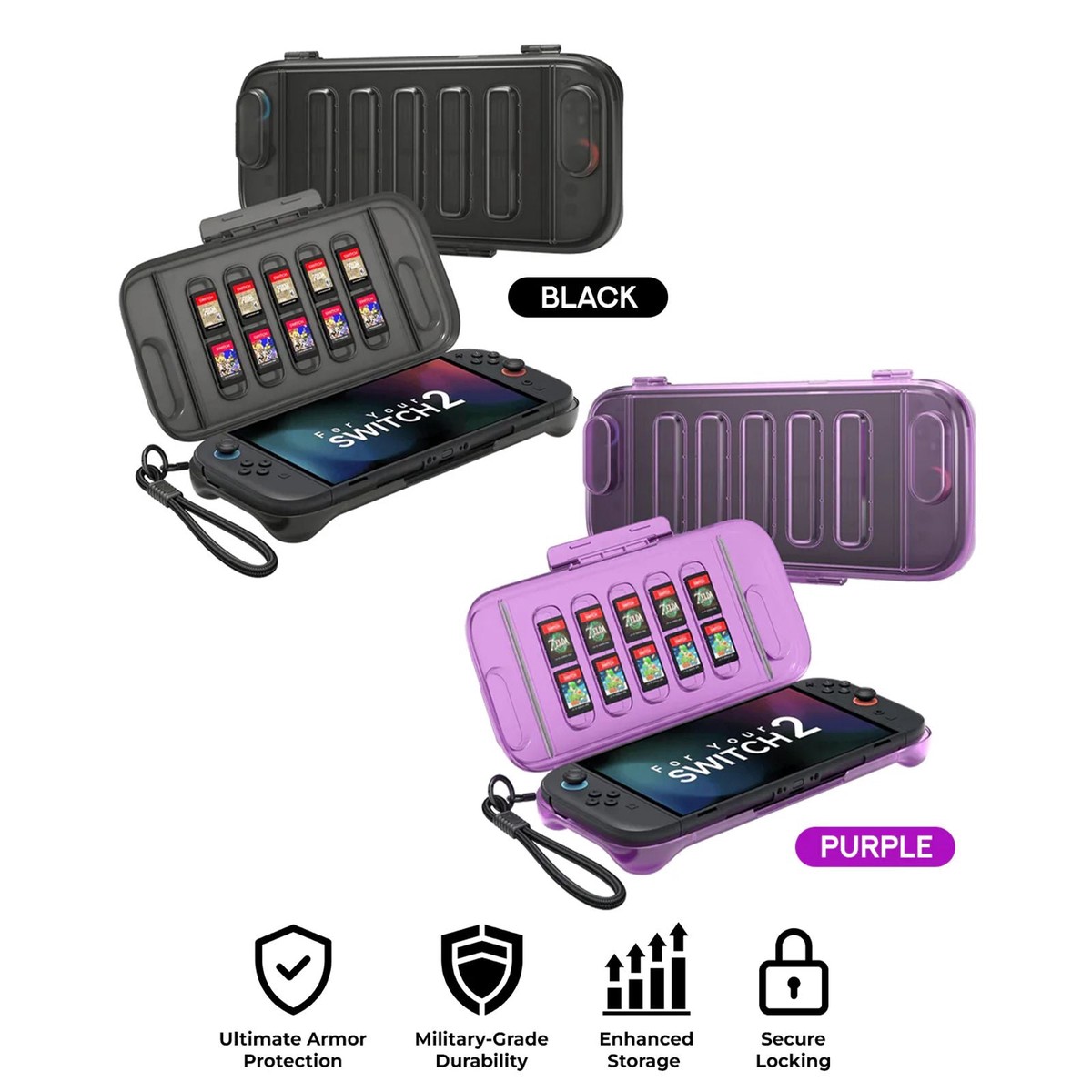 jsaux-shock-absorbent-storage-case-for-nintendo-switch-2-pc0116-black-purple