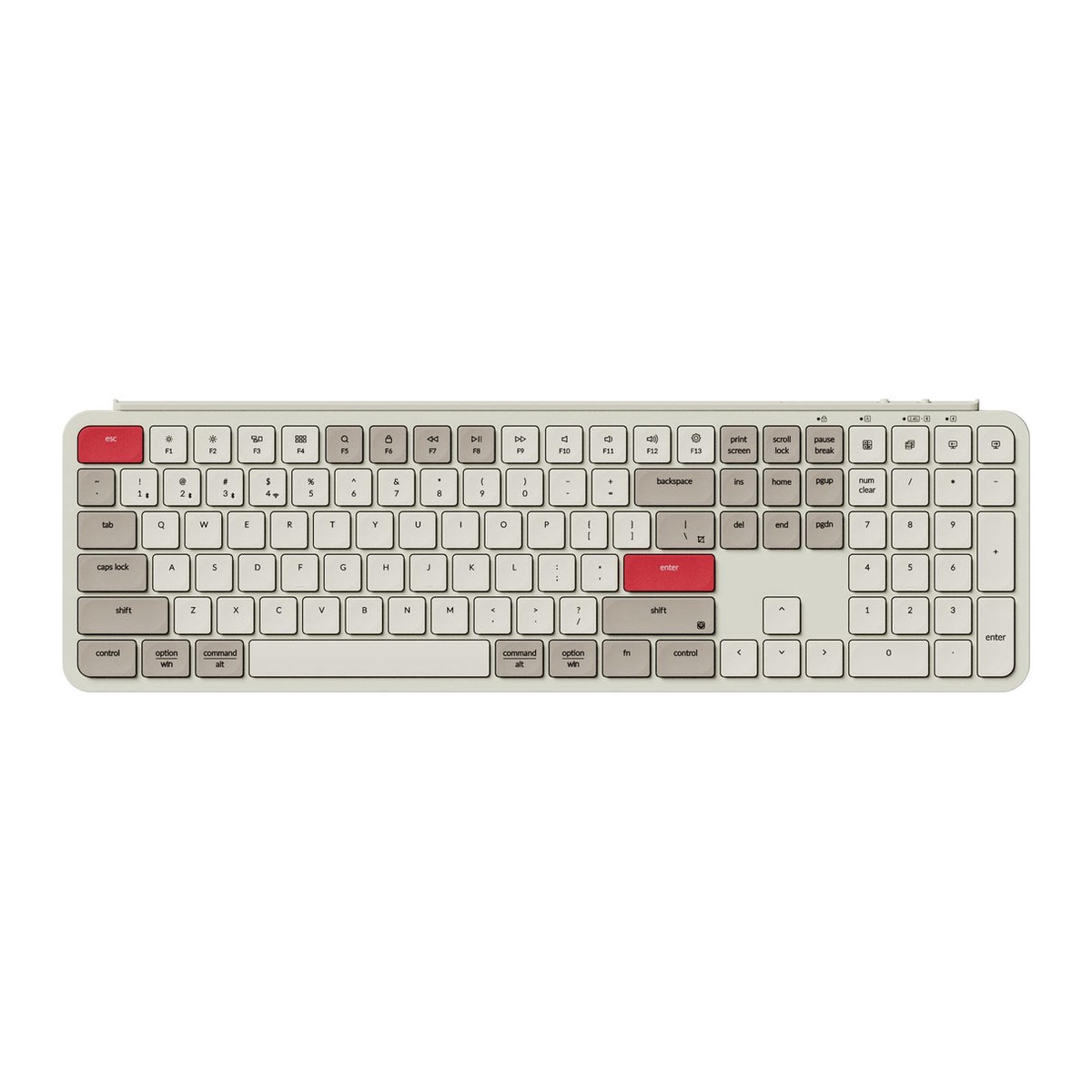 keychron-b6-pro-ultra-slim-compact-wireless-mechanical-keyboard-retro-red-b6p-k13