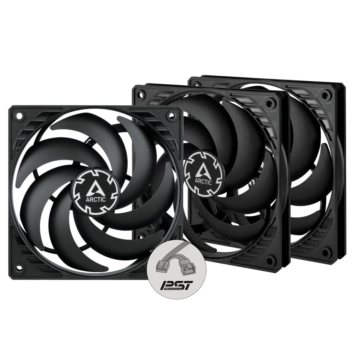 arctic-p12-slim-pwm-pst-120mm-low-profile-pwm-fan-with-cable-splitter-black-3-pack