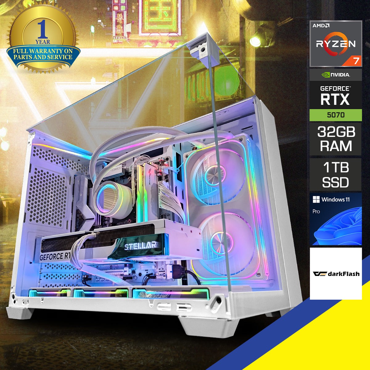sophos-th285-white-desktop-gaming-pc-amd-7-7700x-32gb-ram-1tb-ssd-rtx-5070-windows-11-pro