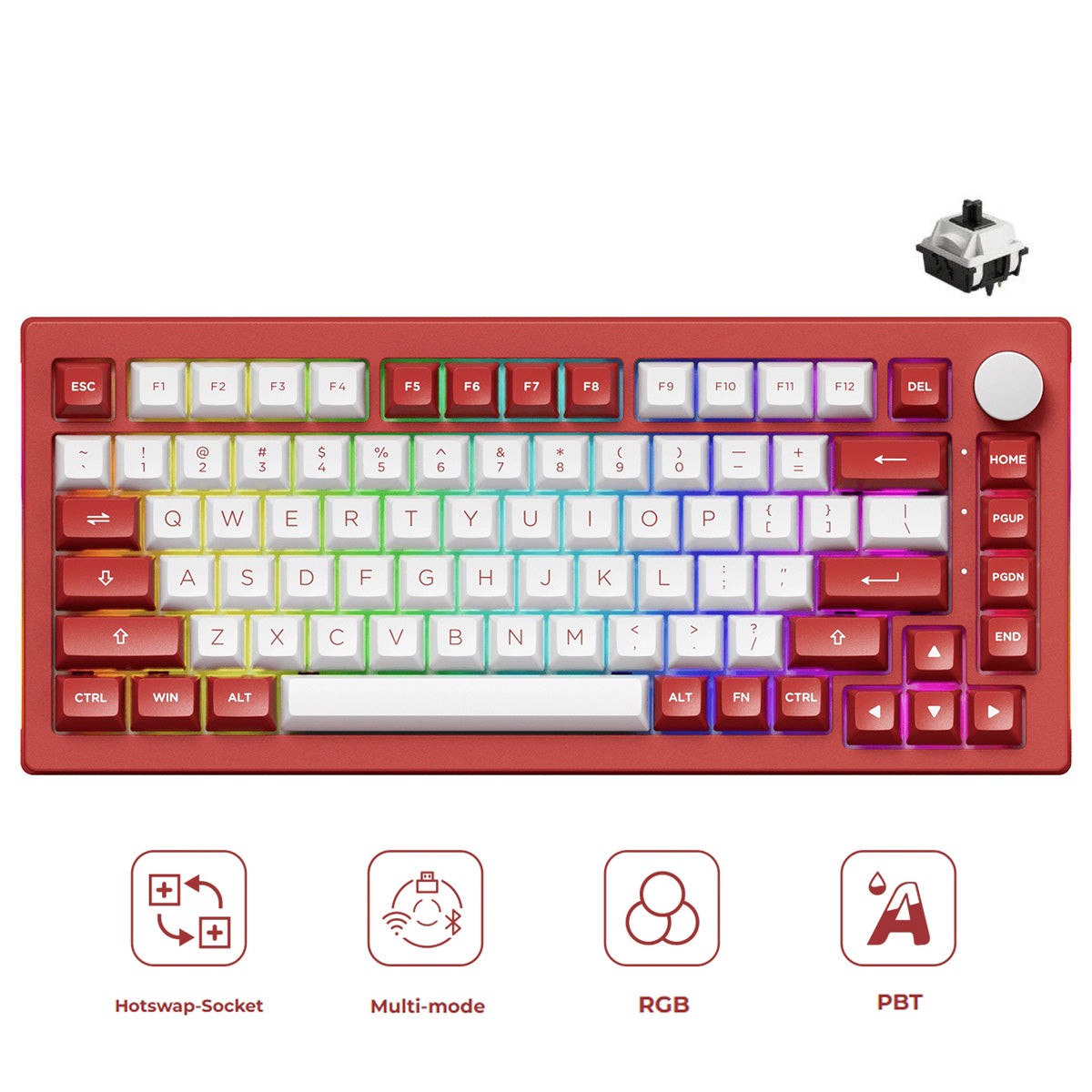 akko-chicago-5075b-plus-multi-mode-rgb-hot-swappable-mechanical-keyboard-akko-v3-piano-pro-switch