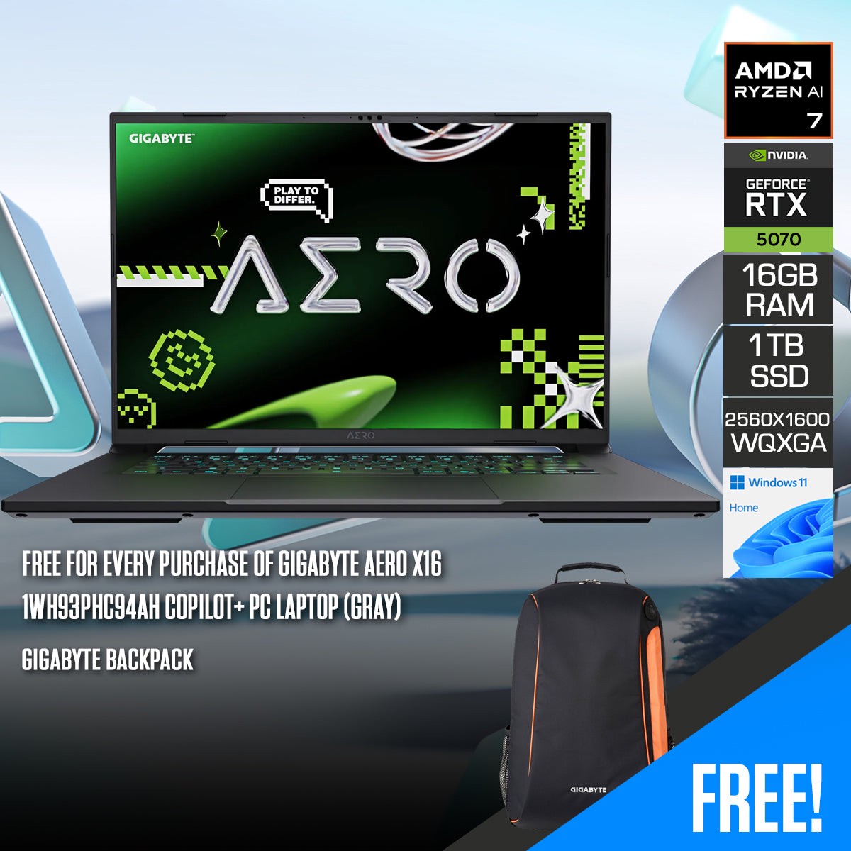 gigabyte-aero-x16-1wh93phc94ah-copilot-pc-laptop-gray-16-qhd-2560x1600-165hz-ips-ryzen-ai-7-350-16gb-ram-1tb-ssd-rtx-5070-8gb-windows-11-home-gigabyte-backpack