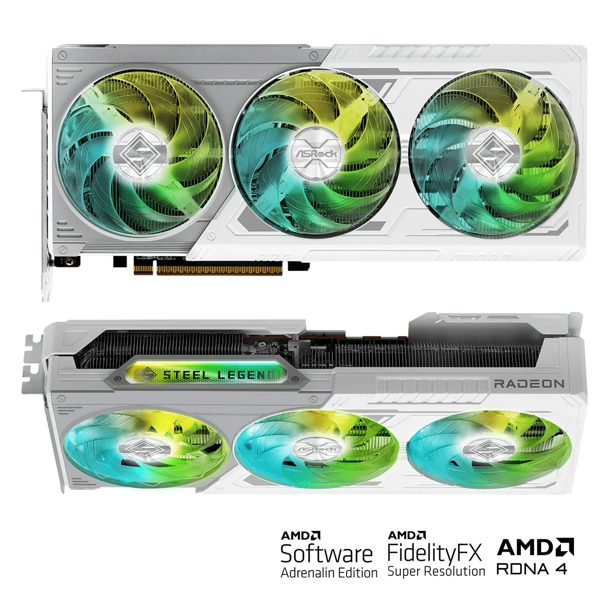 asrock-amd-radeon-rx-9070-steel-legend-16gb-oc-gddr6-graphics-card