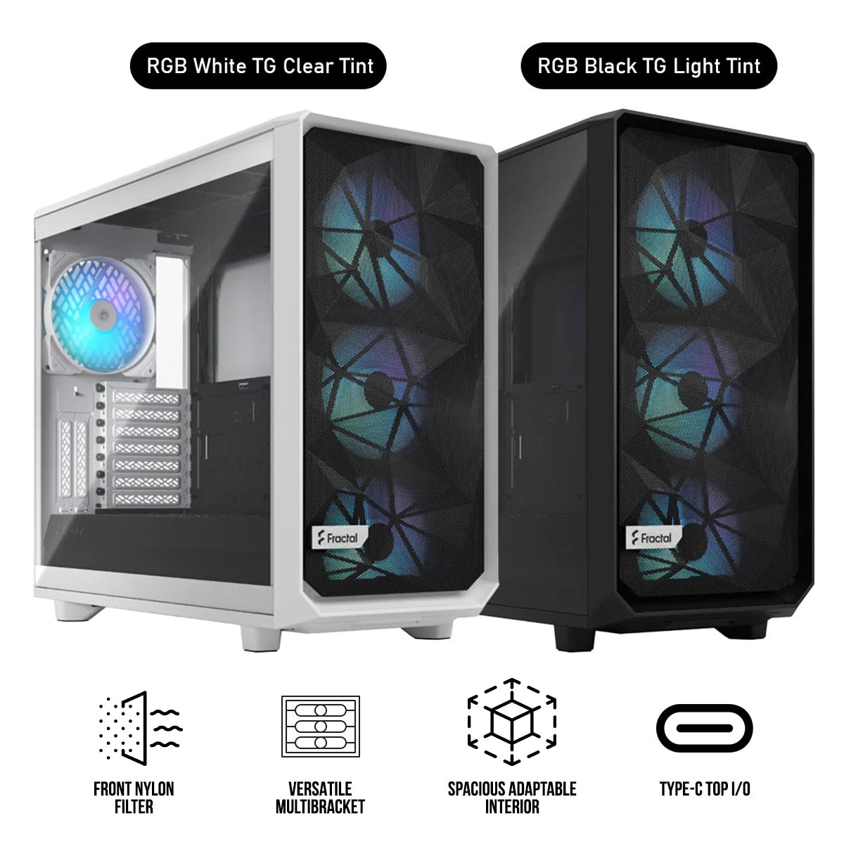 fractal-design-meshify-2-computer-case-rgb-black-tg-light-tint-rgb-white-tg-clear-tint-fd-c-mes2a-06-fd-c-mes2a-08