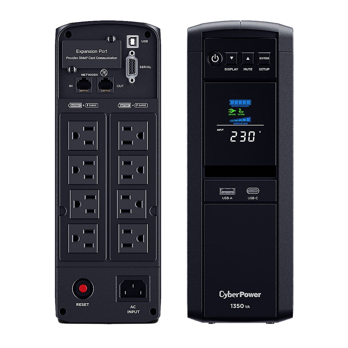 cyberpower-pfc-sine-wave-cp1350epfclcd-nema-1350-va-810-watts-line-interactive-ups