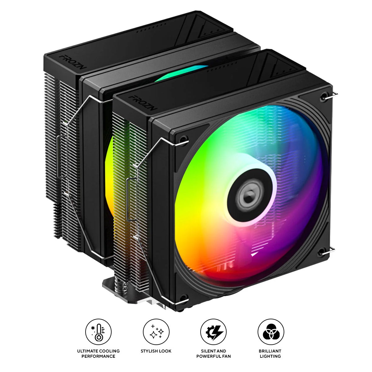 id-cooling-frozn-a620-pro-se-argb-twin-tower-cpu-cooler-with-2x120mm-pwm-fan-black