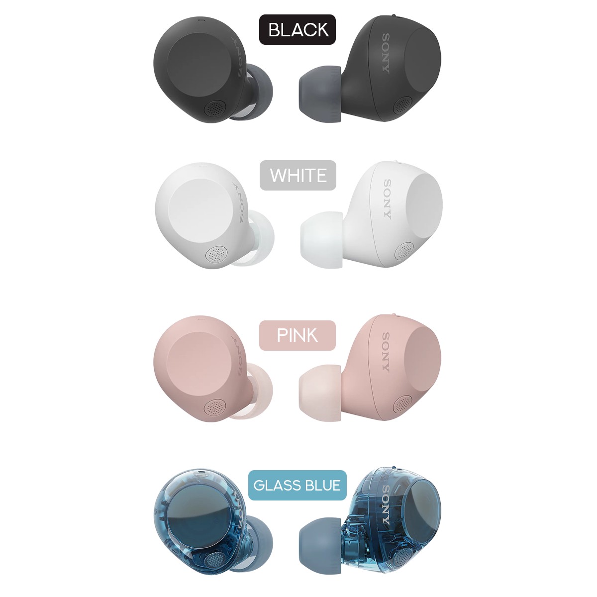 sony-wf-c710n-wireless-noise-cancelling-earbuds-black-white-pink-glass-blue