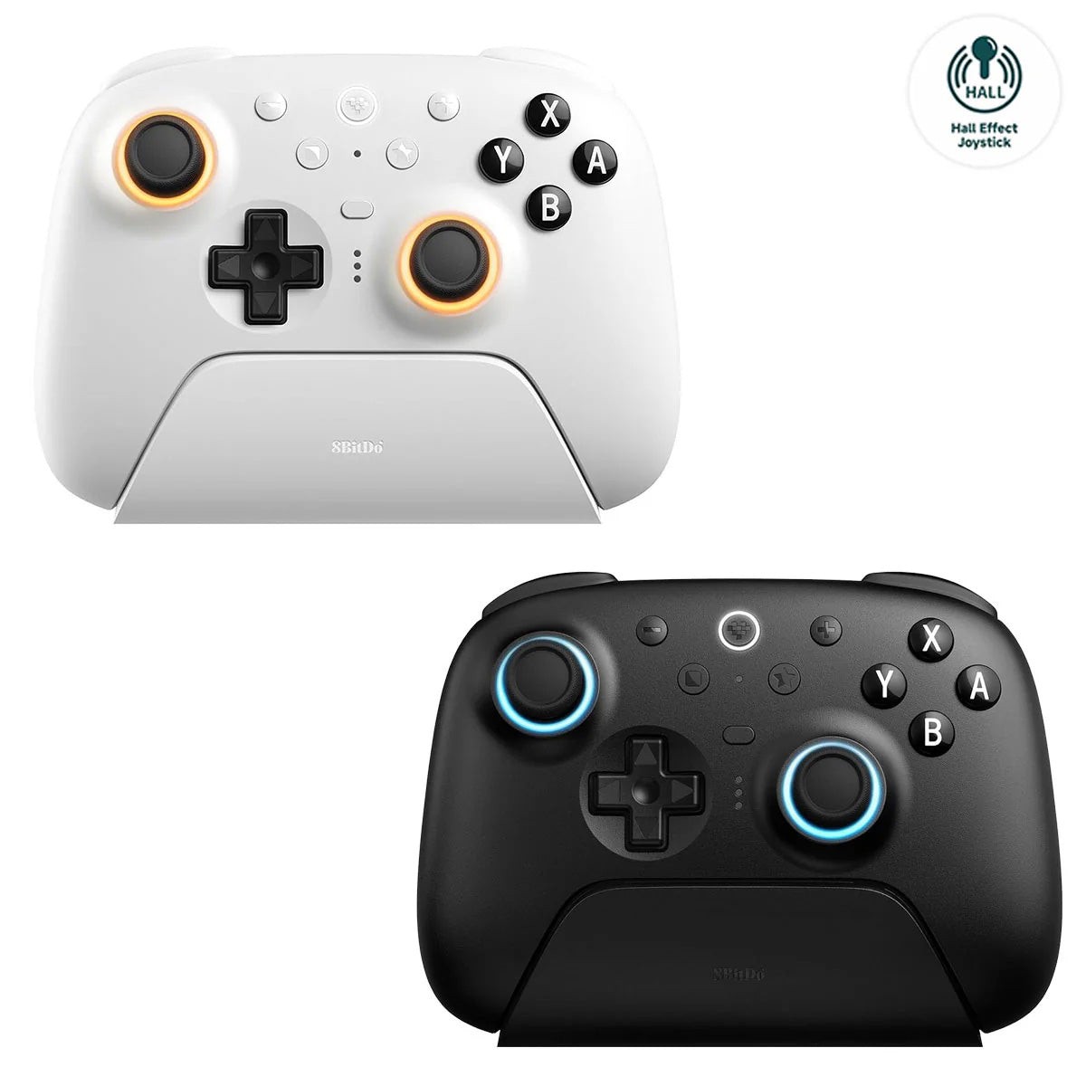 8bitdo-ultimate-2-bluetooth-controller-with-tmr-joysticks-switchable-hall-effect-tactile-triggers-vibration-motion-control-rgb-fire-ring-with-charging-dock-for-nintendo-switch-windows