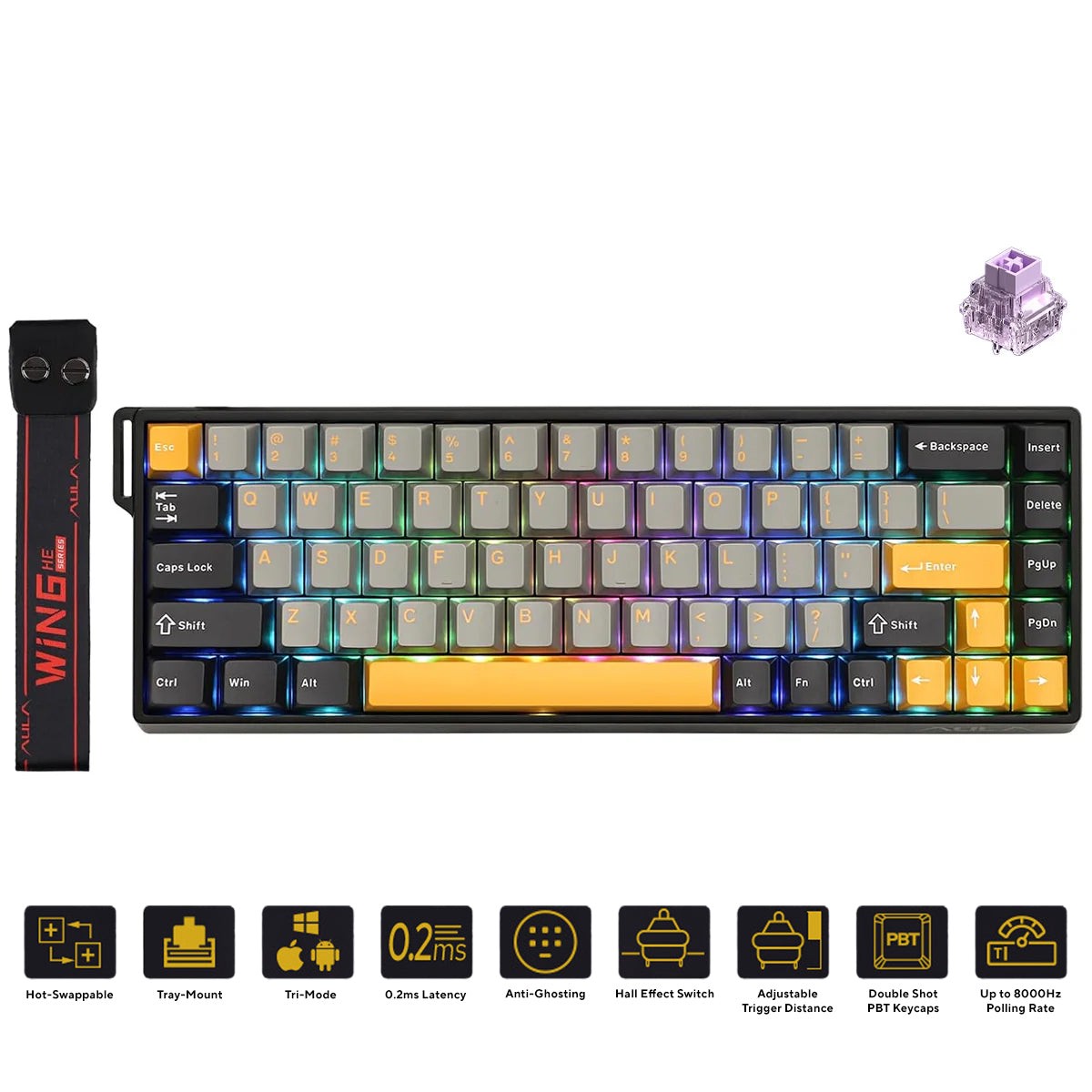aula-win68he-68-key-rgb-65-wired-magnetic-switch-gaming-keyboard-wing-chun-switch-grey-yellow-black