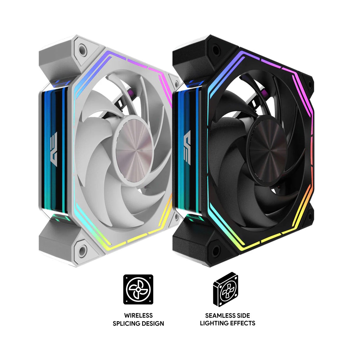 darkflash-inf34-pwm-argb-single-cooling-fan-black-white