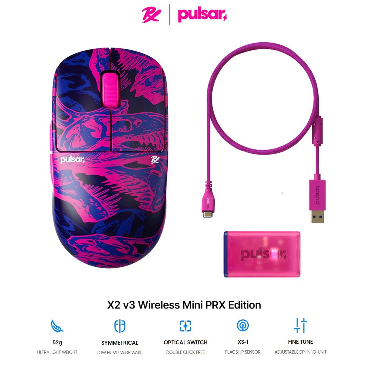 pulsar-x2-v3-prx-edition-mini-ultra-light-weight-esports-gaming-mouse-px231prx