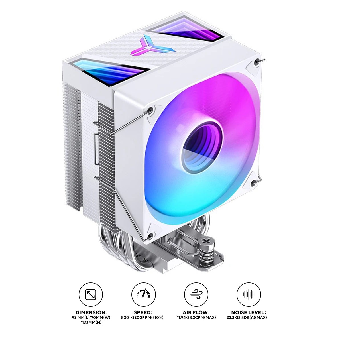 jonsbo-cr-1400-v2-silent-series-90mm-single-tower-cpu-cooler-white