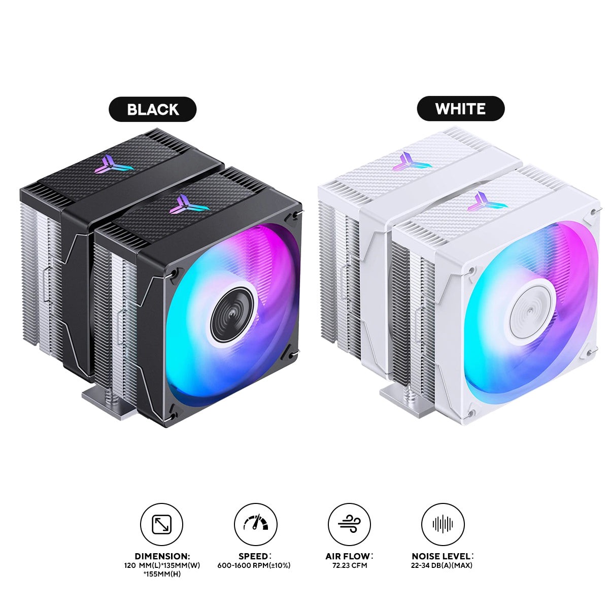 jonsbo-cr-3000e-120mm-dual-fan-dual-tower-cpu-cooler-black-white