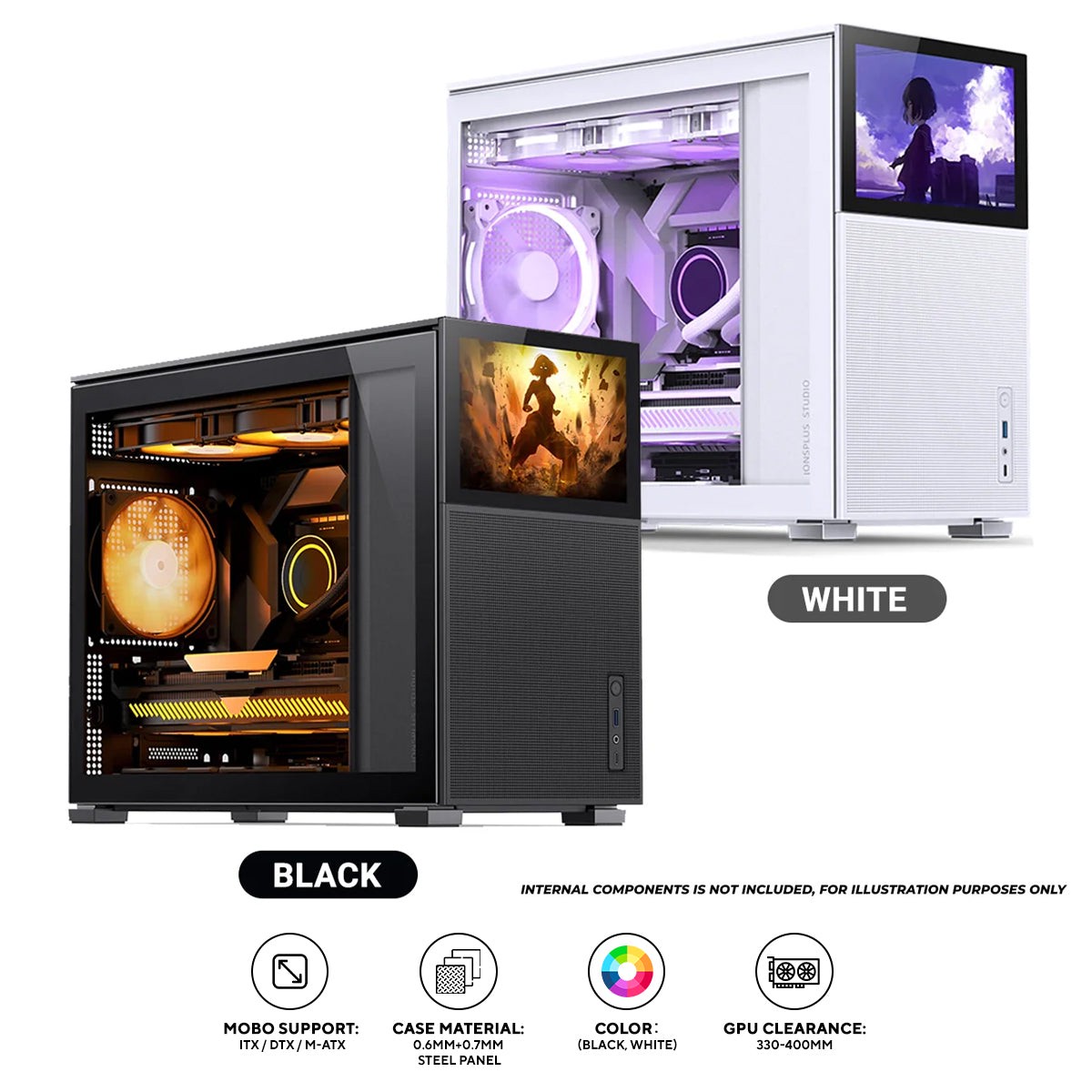 jonsbo-d31-mesh-m-atx-computer-case-black-white-jonsbo-ds8-8-display-secondary-screen-black-white