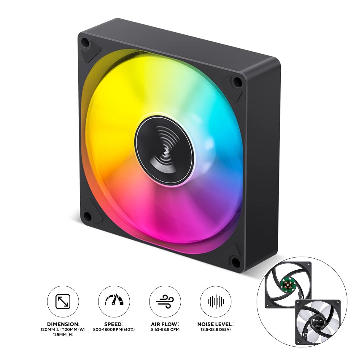 jonsbo-sl-925-argb-90mm-silent-series-fan-black