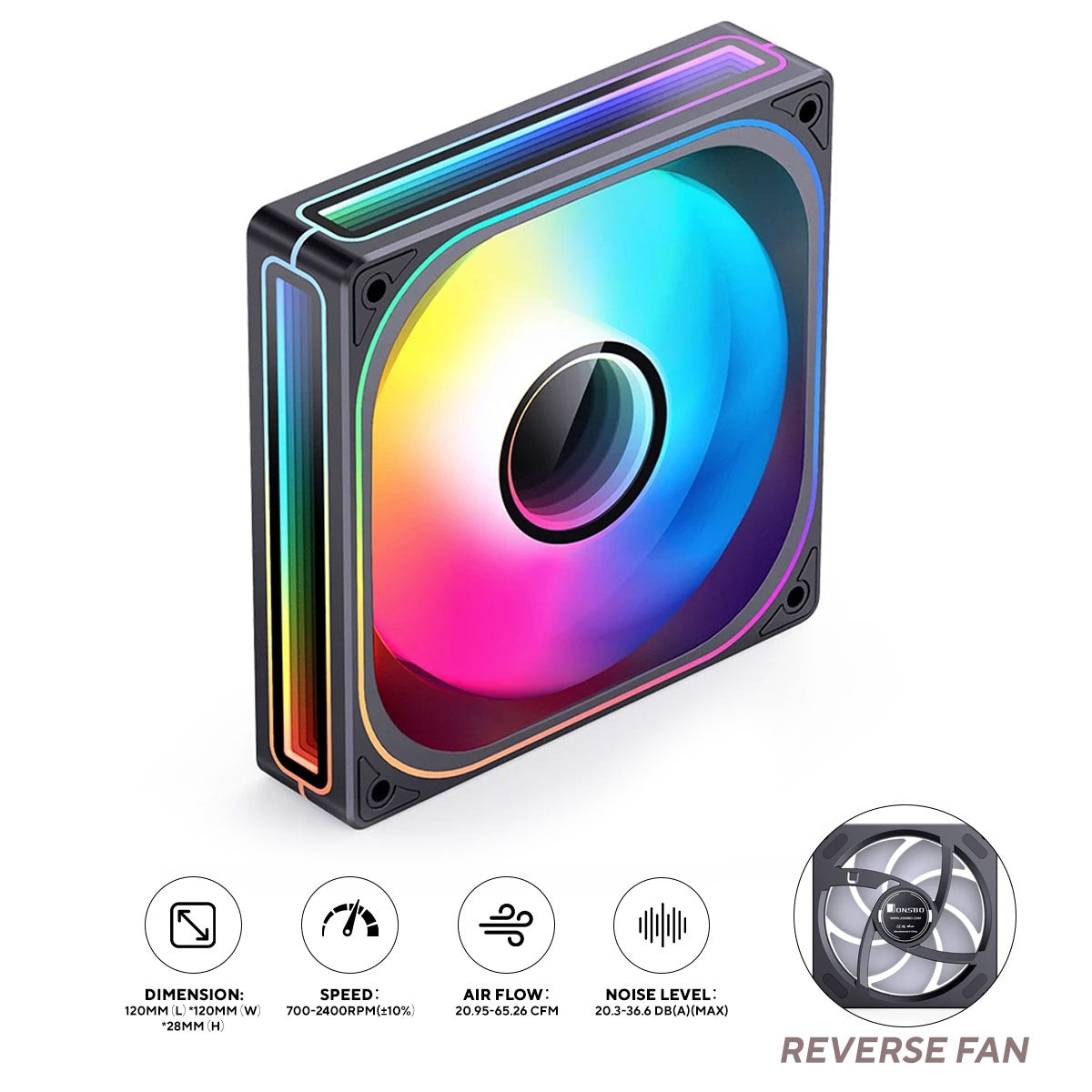 jonsbo-zb-120br-120mm-argb-infinity-mirror-series-reverse-fan-black