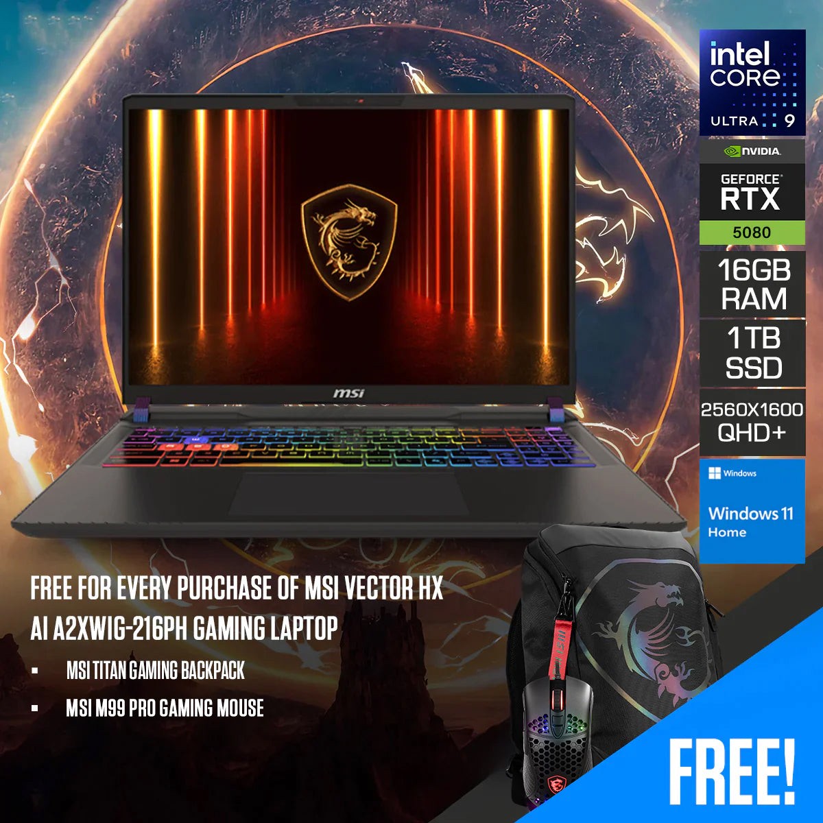 msi-vector-hx-ai-a2xwig-216ph-gaming-laptop-16-qhd-240hz-intel-core-ultra-9-275hx-16gb-ram-1tb-ssd-rtx-5080-windows-11-home-msi-titan-gaming-backpack-msi-m99-pro-gaming-mouse