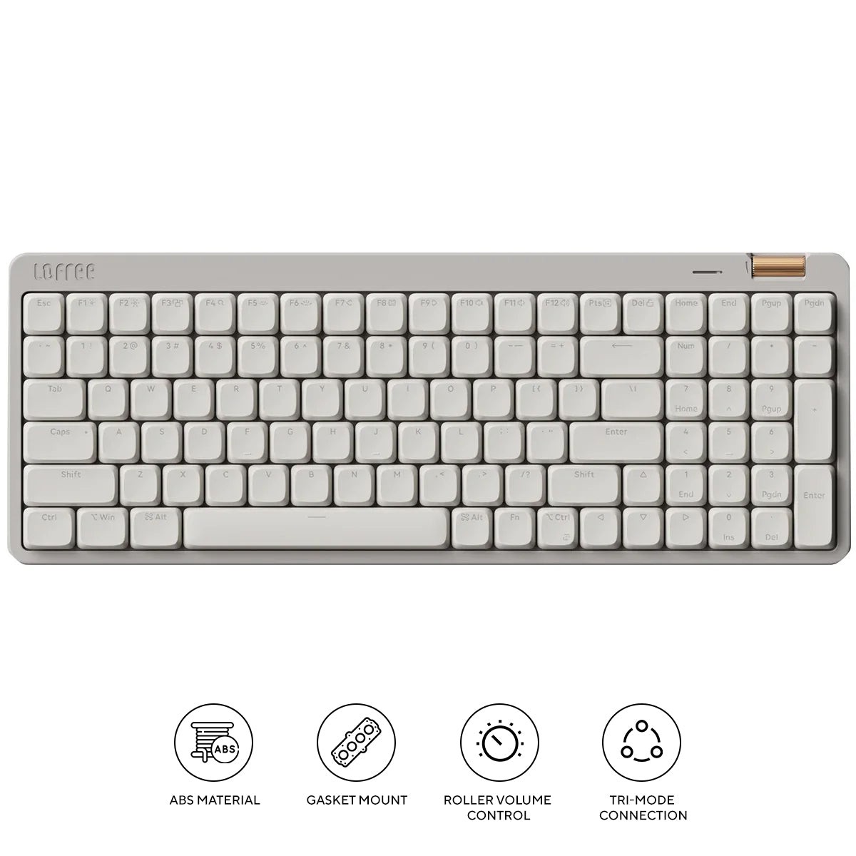 lofree-flow-lite-100-keys-triple-mode-low-profile-mechanical-keyboard-grey