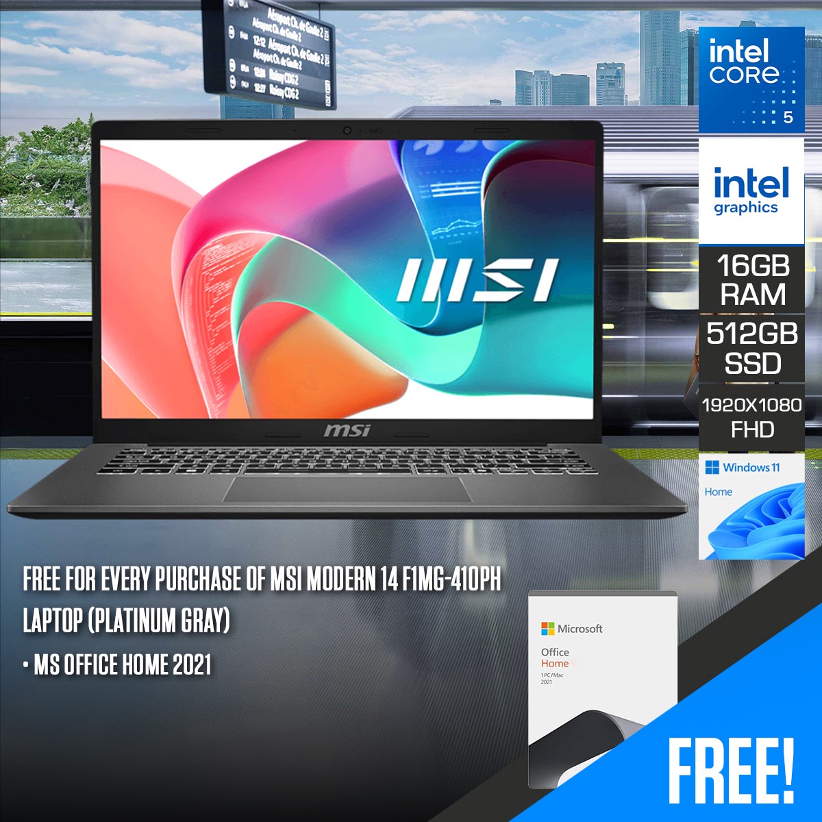 msi-modern-14-f1mg-410ph-laptop-platinum-gray-14-fhd-1920x1080-intel-core-5-120u-16gb-ram-512gb-ssd-intel-graphics-windows-11-home-ms-office-home-2021