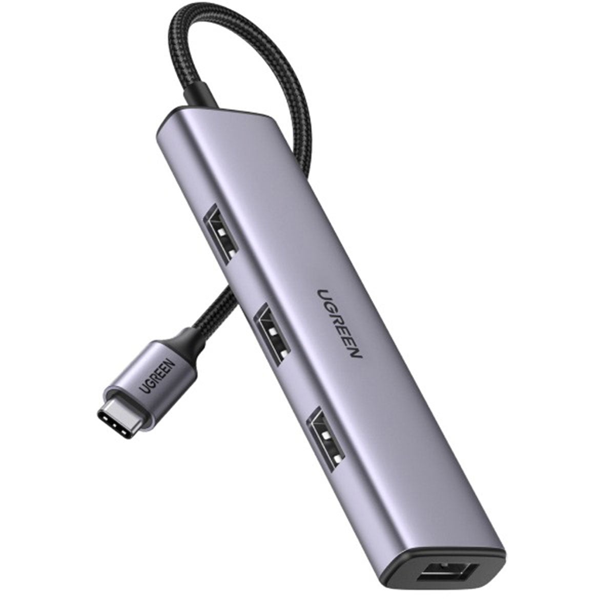 ugreen-4-in-1-portable-foldable-usb-c-hub-gray-cm801-35590