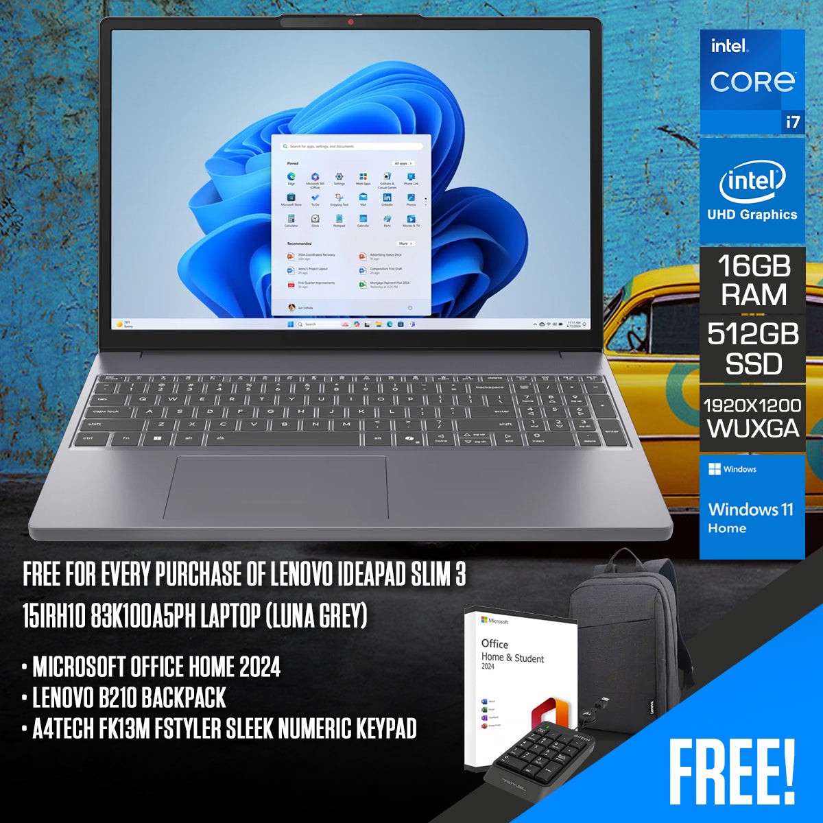 lenovo-ideapad-slim-3-15irh10-83k100a5ph-laptop-15-3-wuxga-ips-i7-13620h-16gb-ram-512gb-ssd-intel-uhd-graphics-windows-11-home-ms-office-home-2024-lenovo-b210-backpack-a4tech